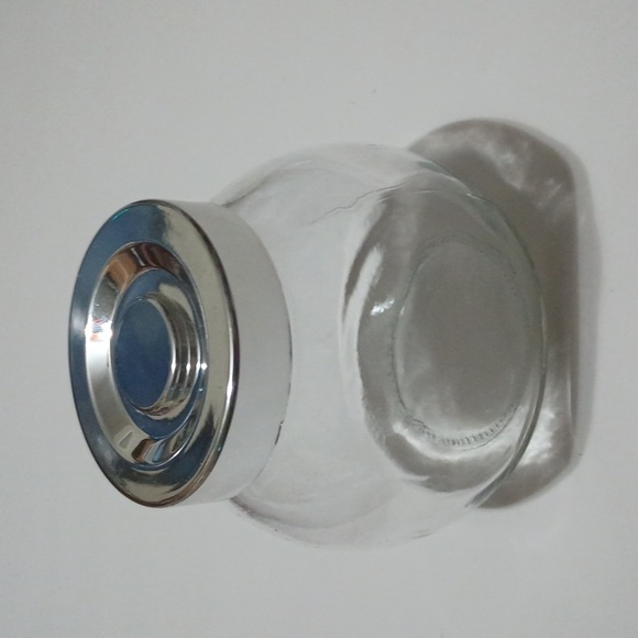 Slanted Storage Jars with Lids Set of 4 - Picture 5 of 6